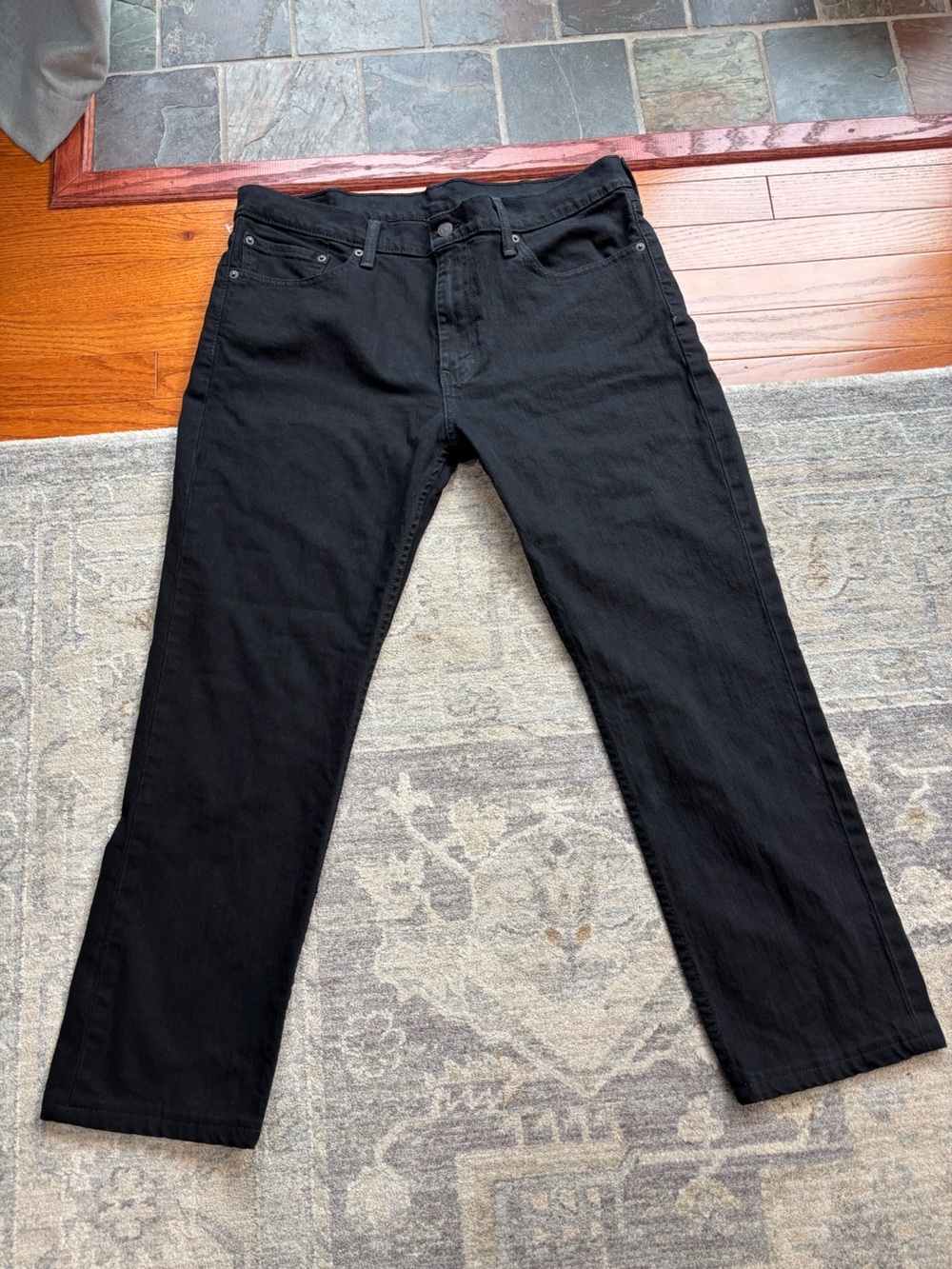 Levi’s Men’s Black Straight Leg Jeans W36 L30 Classic 5 Pocket